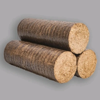 DŘEVĚNÉ VÁLCOVÉ brikety buk 1000 kg